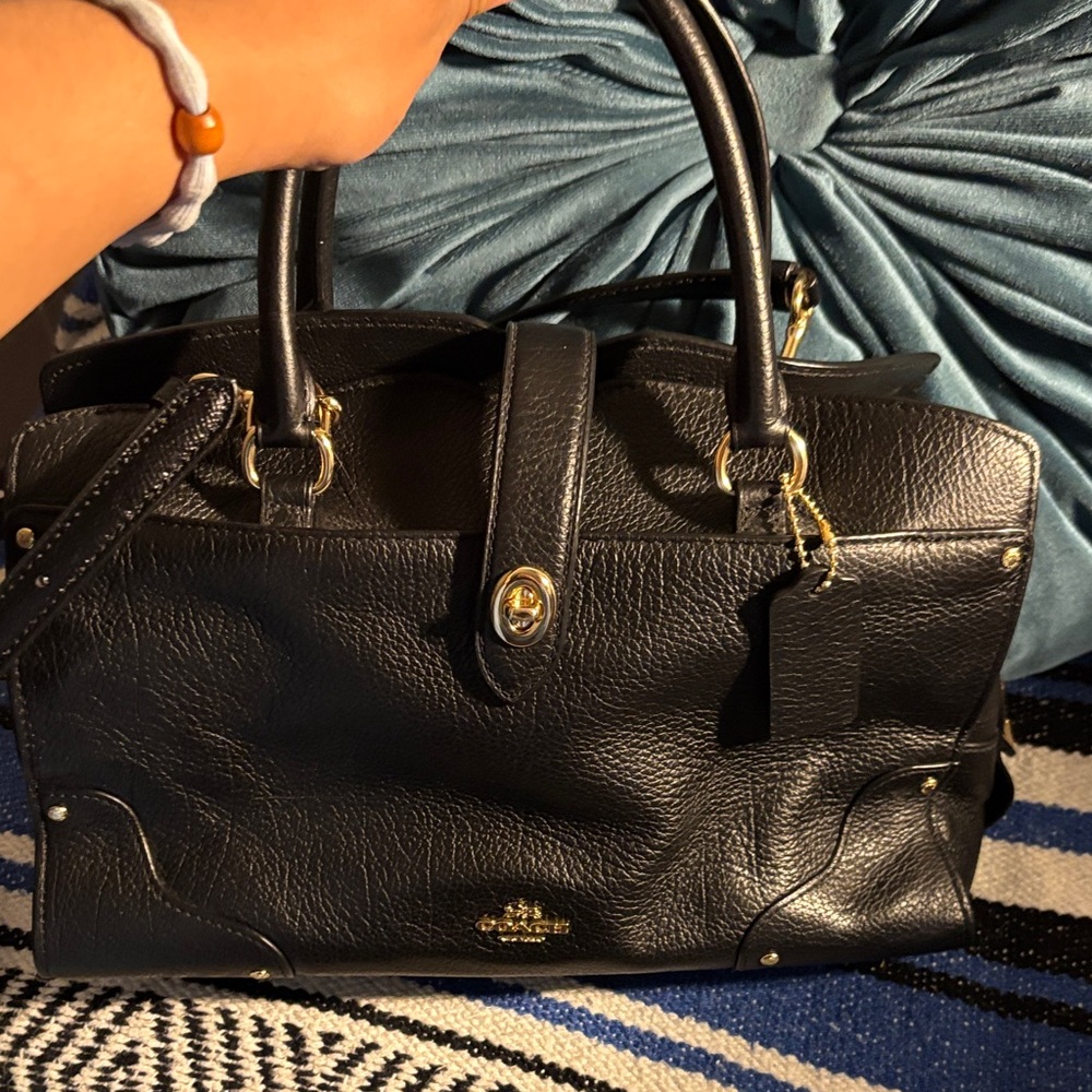Coach Mercer Satchel in grain leather